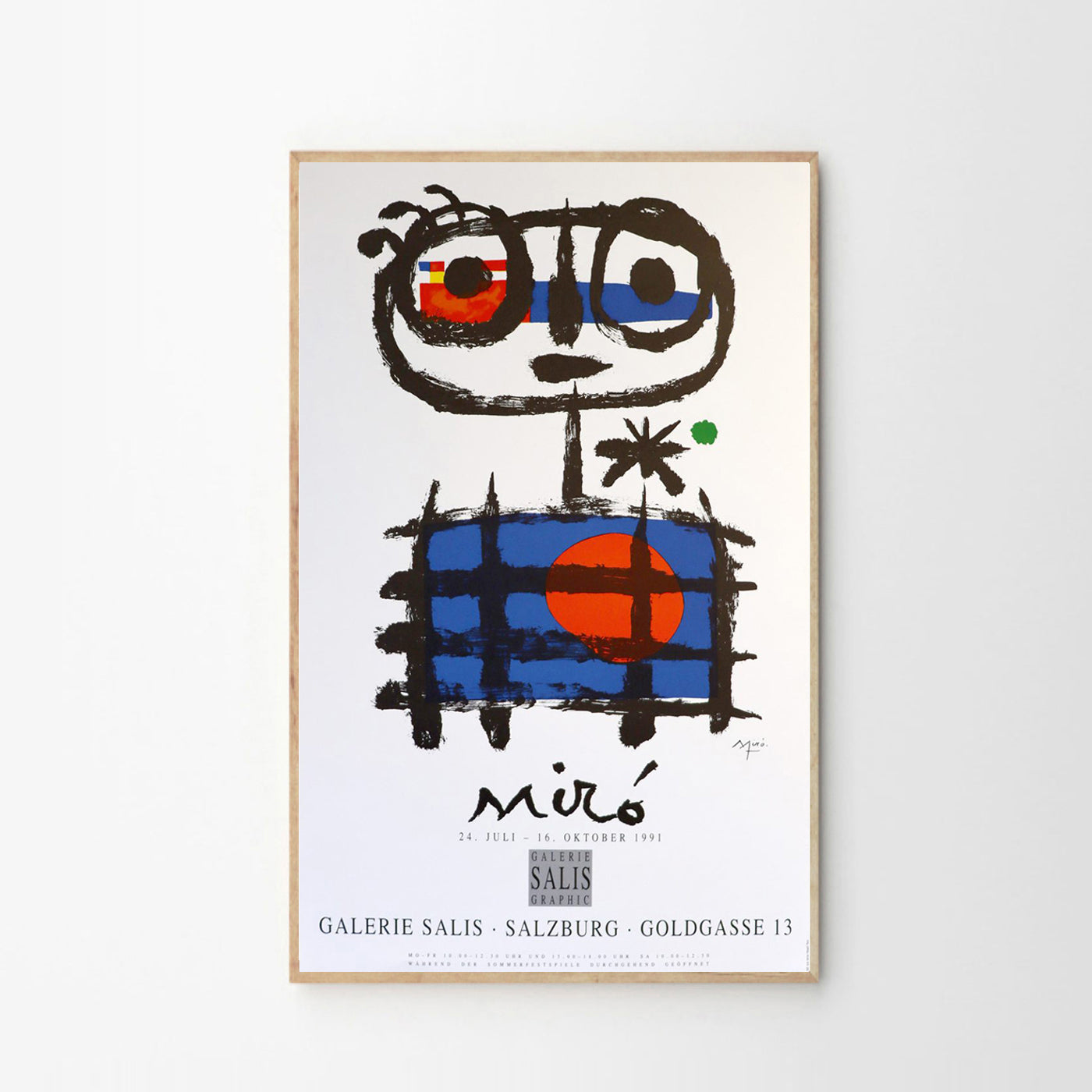Joan Miró ‘Imaginary Boy, Sun Eater’ Poster - End of Edition