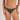Bohodot - Olive & Black Stripes Glittery Lurex Bikini