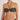 Bohodot - Olive & Black Stripes Glittery Lurex Bikini