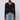 HARTFORD 'Tissia' Modal & Cashmere Long Sleeve V-neck T-shirt - Black