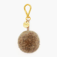 FIREFLY Reflective Pom Pom Bag Charm - Sand