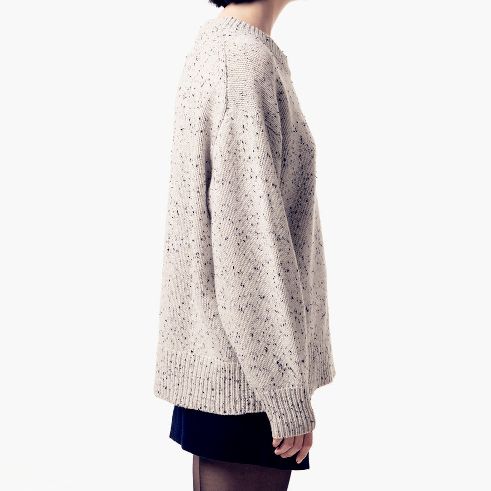 LISA YANG Renske Blender Speckled Cashmere Sweater
