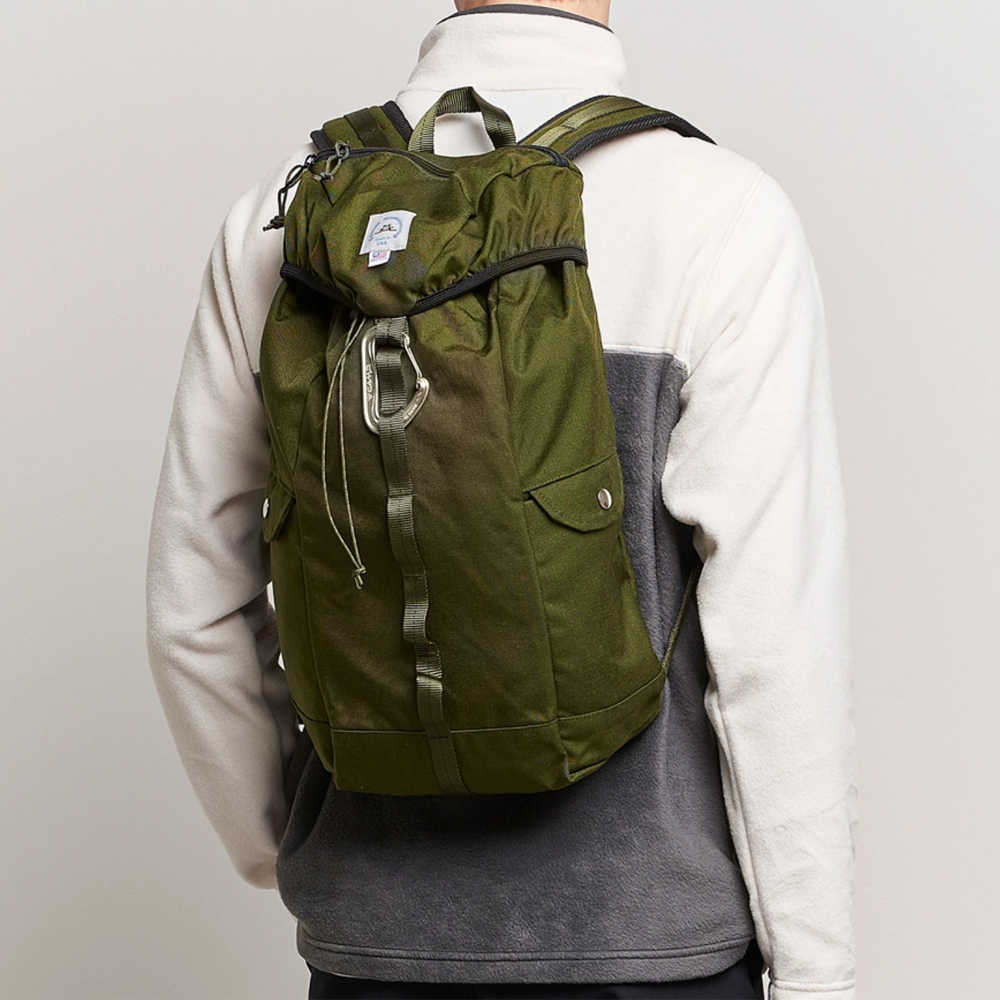 Medium Olive Green Climb Backpack