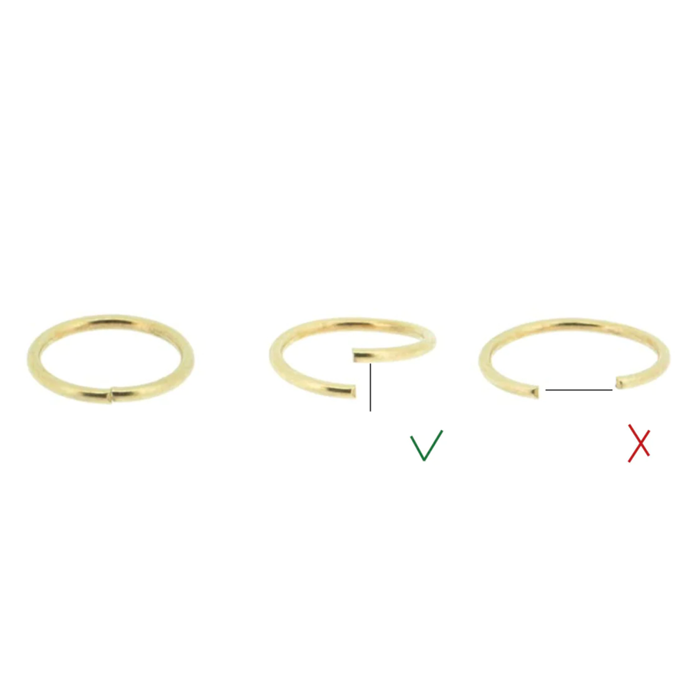 'Come Together' Small Hoop Gold Earring