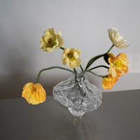 Hein Studio Large Canyon Clear Glass Vase