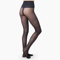 DORIS is a pair of stylish and timeless polka dot tights from Swedish Stockings.