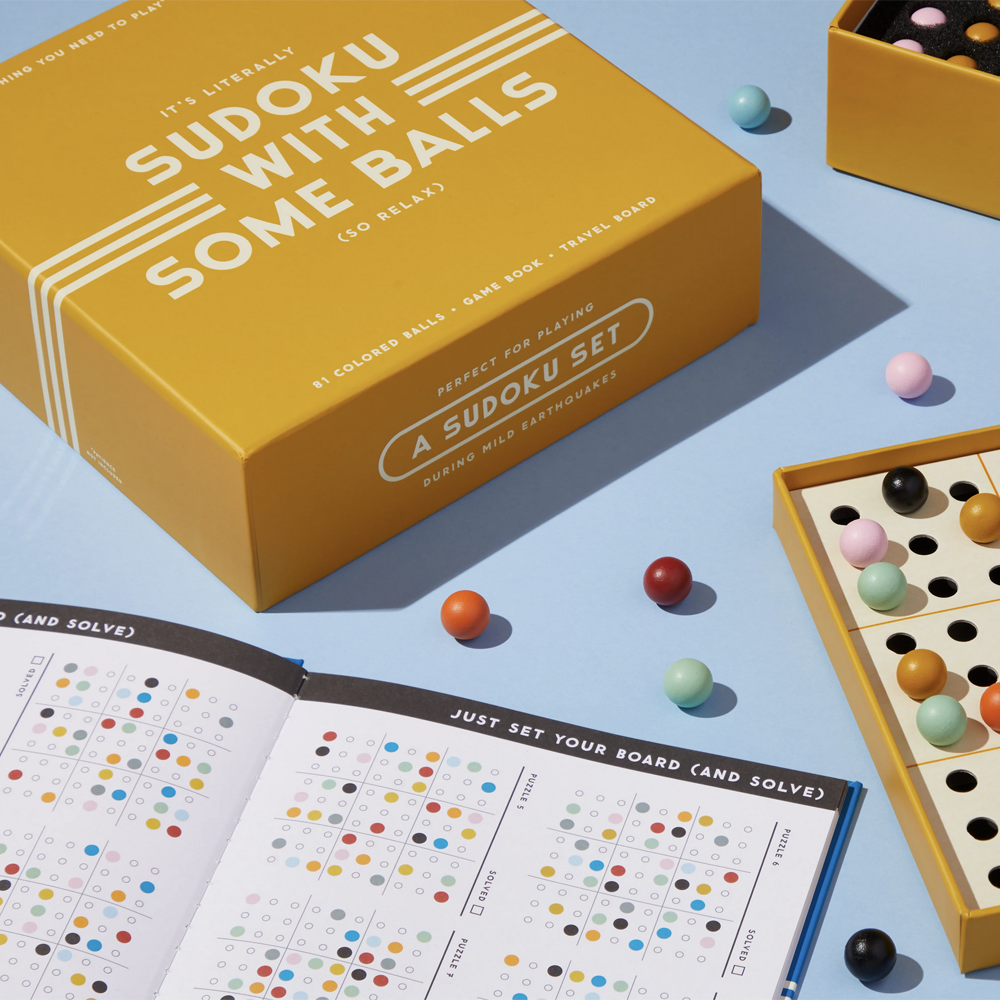 Sudoku With Some Balls Game Set