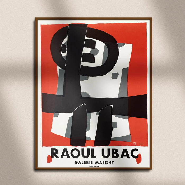 Raoul Ubac ‘EXPOSITION 1950’ Poster from Galerie Maeght