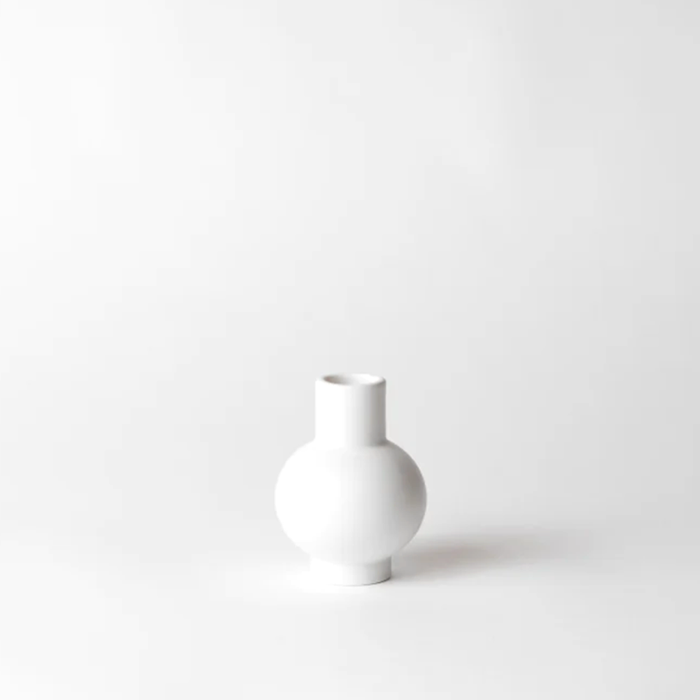Raawii Strøm Miniature White Vase
