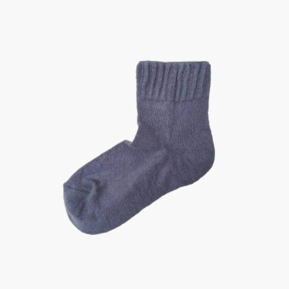 Flax Short Towel Socks