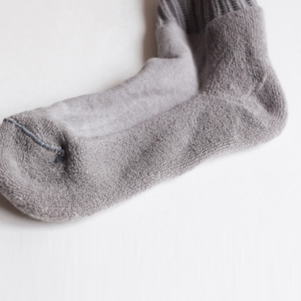 Flax Short Towel Socks