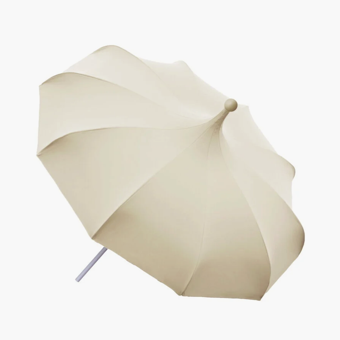MIRLO White Parasol / Patio Umbrella