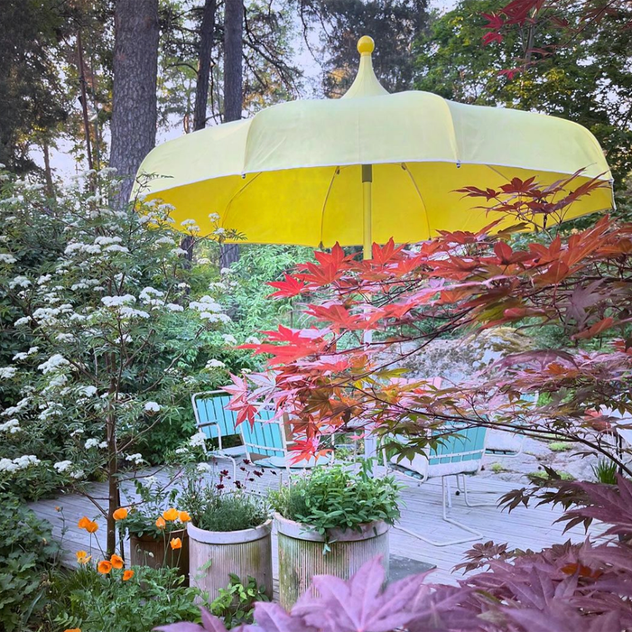MIRLO Light Yellow Parasol / Patio Umbrella