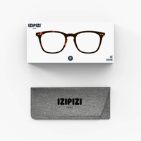 IZIPIZI Trapezoid Tortoise Reading Glasses - Style E