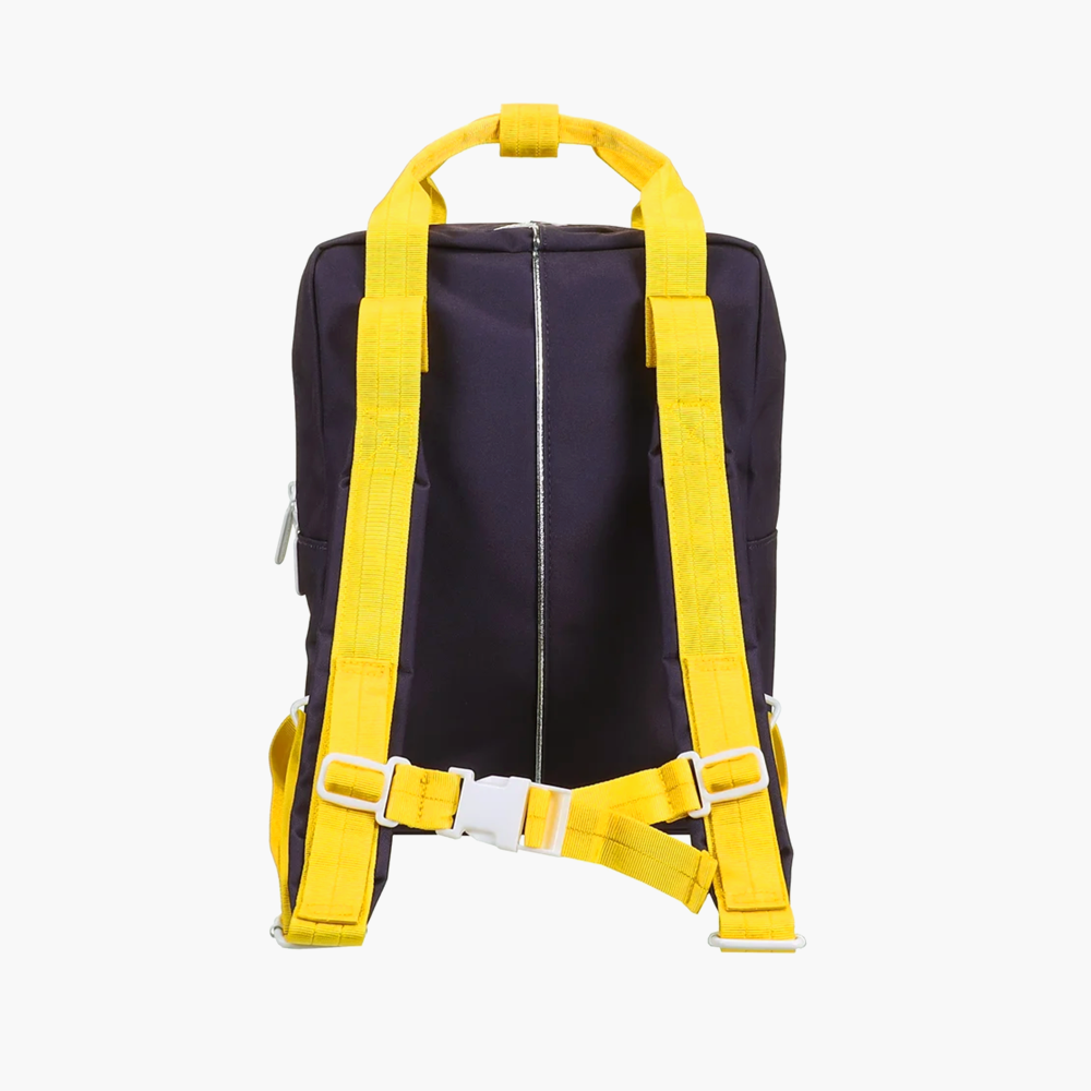 Sticky Lemon Medium Navy Blue Kids Backpack