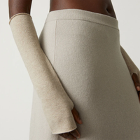 LISA YANG Aspen Cashmere Arm Warmers - Sand