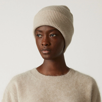 LISA YANG Stockholm Cashmere Hat - Sand