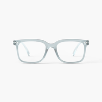 IZIPIZI Rectangular Frozen Blue Reading Glasses - Style L