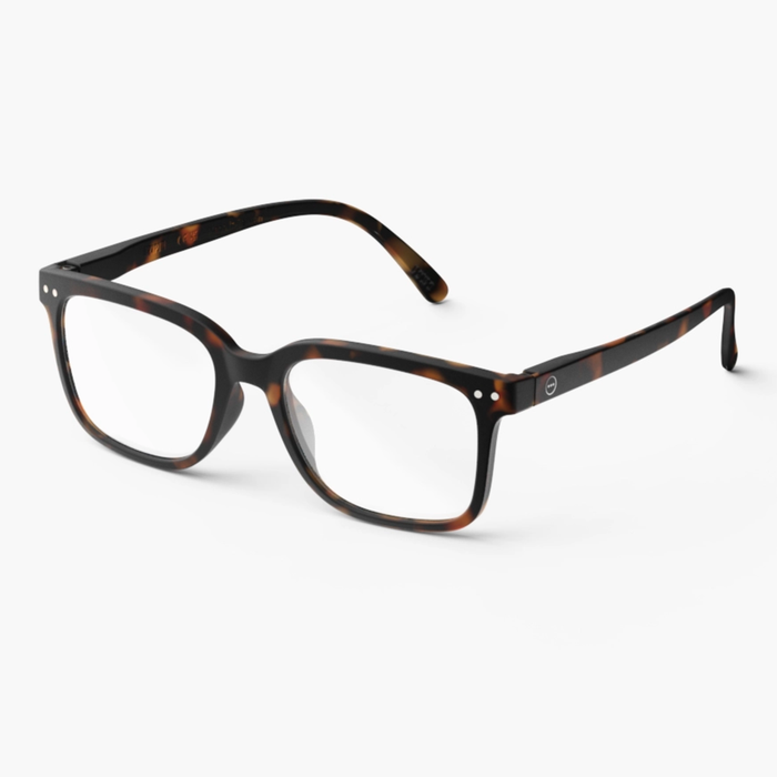 IZIPIZI Rectangular Tortoise Reading Glasses - Style L