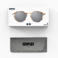 IZIPIZI Round Blue Tortoise Reading Sunglasses - Style D