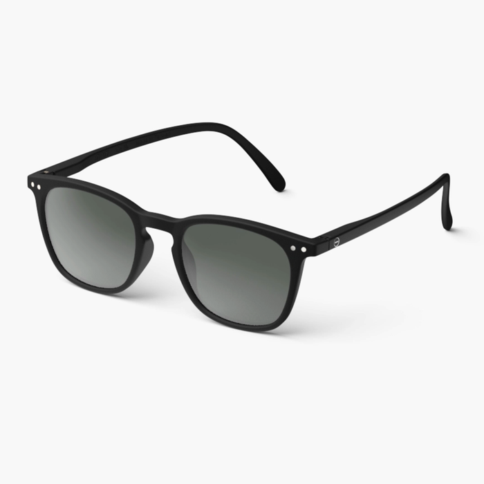 IZIPIZI Trapezoid Black Reading Sunglasses - Style E