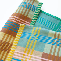 Multicolor Plaid Kitchen Tea Towel - Wild Weave 22C