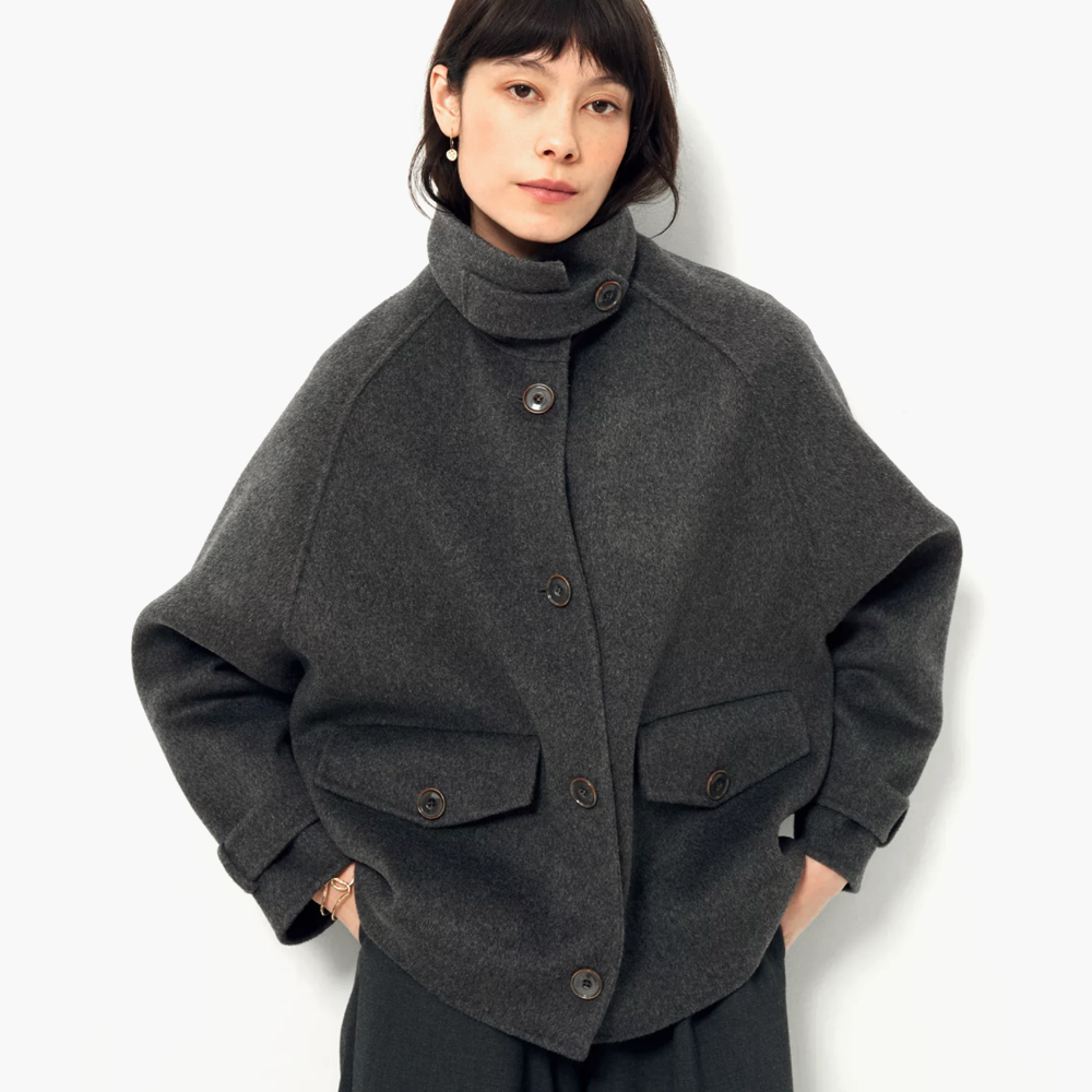 Sessùn Valley Nevado - Charcoal Wool Jacket