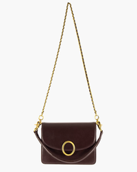 Sessùn Theao Chocolate Wine Leather Handbag