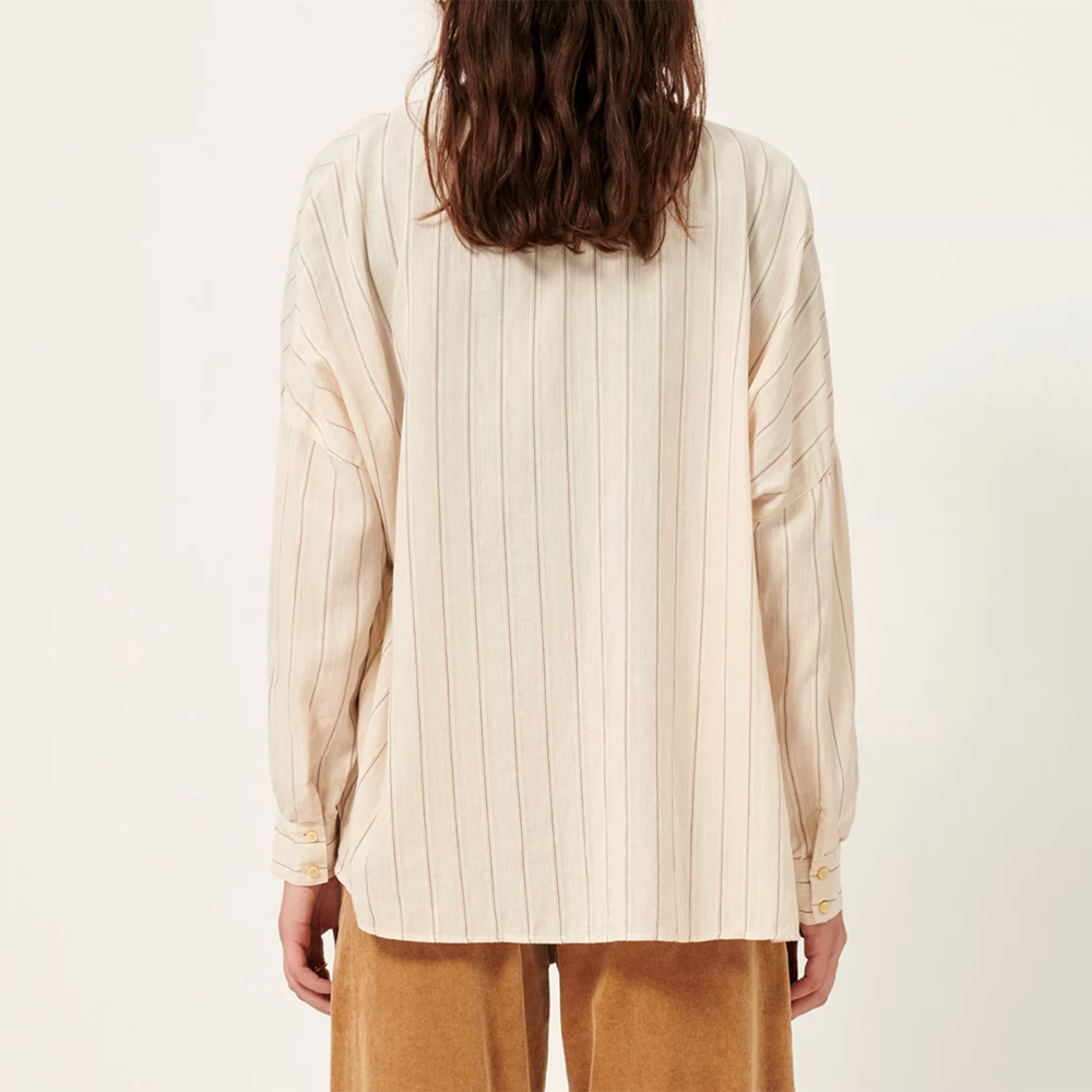 Sessùn Botan - Sand/Black Striped Shirt