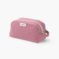 Rive Droite Hermel Cotton Canvas Toiletry Bag - Bois de Rose