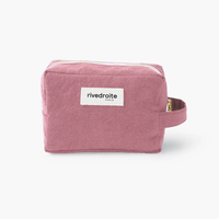 Rive Droite Tournelles Cotton Canvas Makeup Bag - Bois de Rose