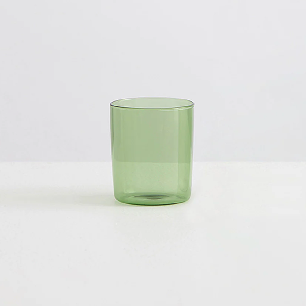 Maison Balzac Medium Drinking Glass - GREEN