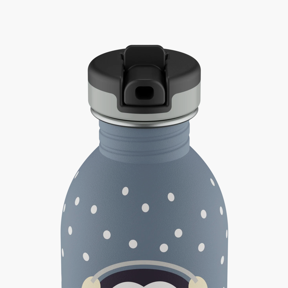 Kids Steel Water Bottle 250 ml - Happy Penguin