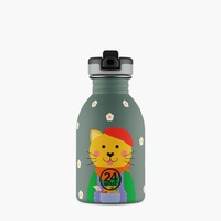 Kids Steel Water Bottle 250 ml - Smart Cat 