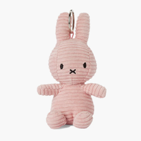 Miffy ECO Corduroy Keyring - Pink - 10cm