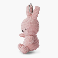 Miffy ECO Corduroy Keyring - Pink - 10cm