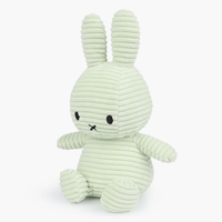 Miffy ECO Corduroy Plush Toy - Fresh Mint - 23cm