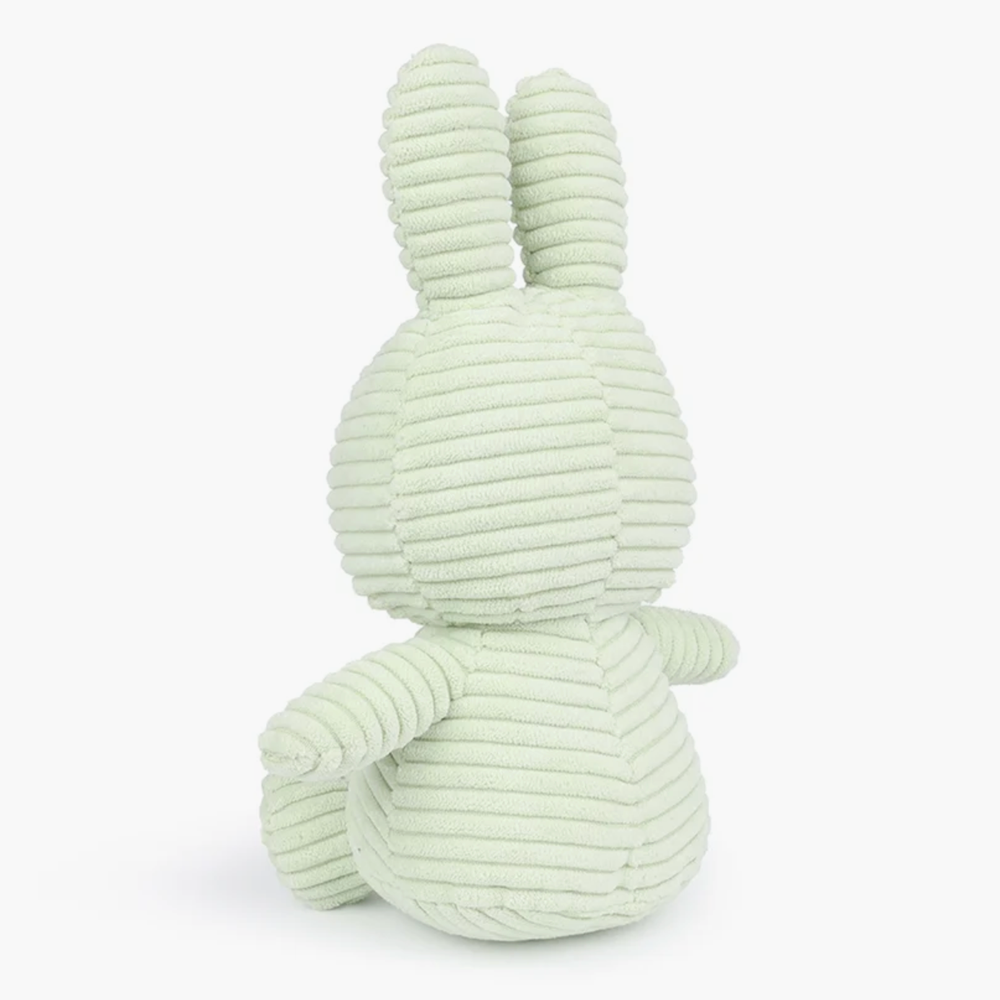 Miffy ECO Corduroy Plush Toy - Fresh Mint - 23cm