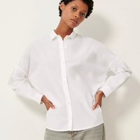 Sessùn Maemi O - White Cotton Poplin Shirt