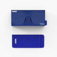 IZIPIZI Blue Ink Oversized Reading Glasses - Style #OFFICE