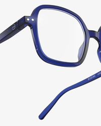 IZIPIZI Blue Ink Oversized Reading Glasses - Style #OFFICE