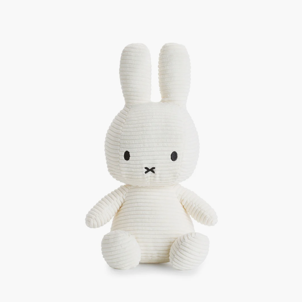 Miffy Corduroy Plush Toy - Cream - 33cm