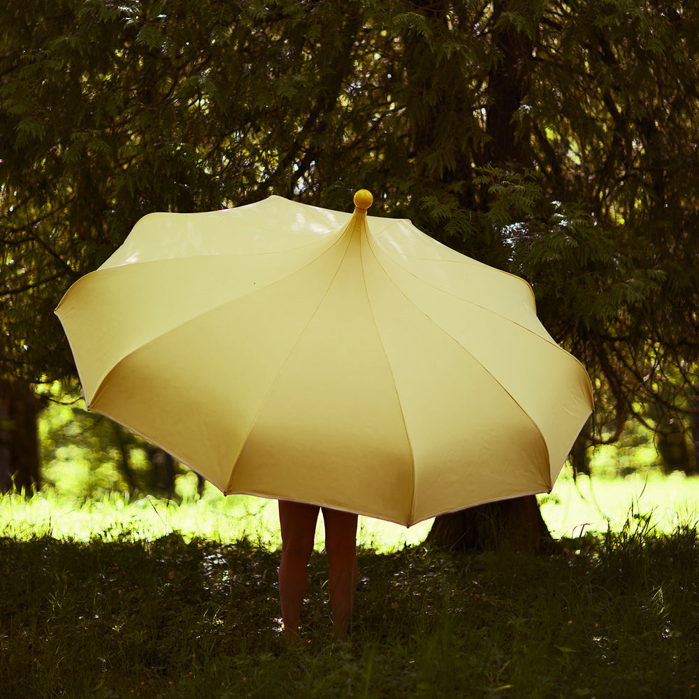 MIRLO Light Yellow Parasol / Patio Umbrella