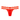 Cosabella Dolce Cotton & Lace Thong - Fiamma Red