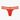 Cosabella Dolce Cotton & Lace Thong - Fiamma Red