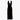 RAILS Gilda Black Velvet V-Neck Cocktail Dress