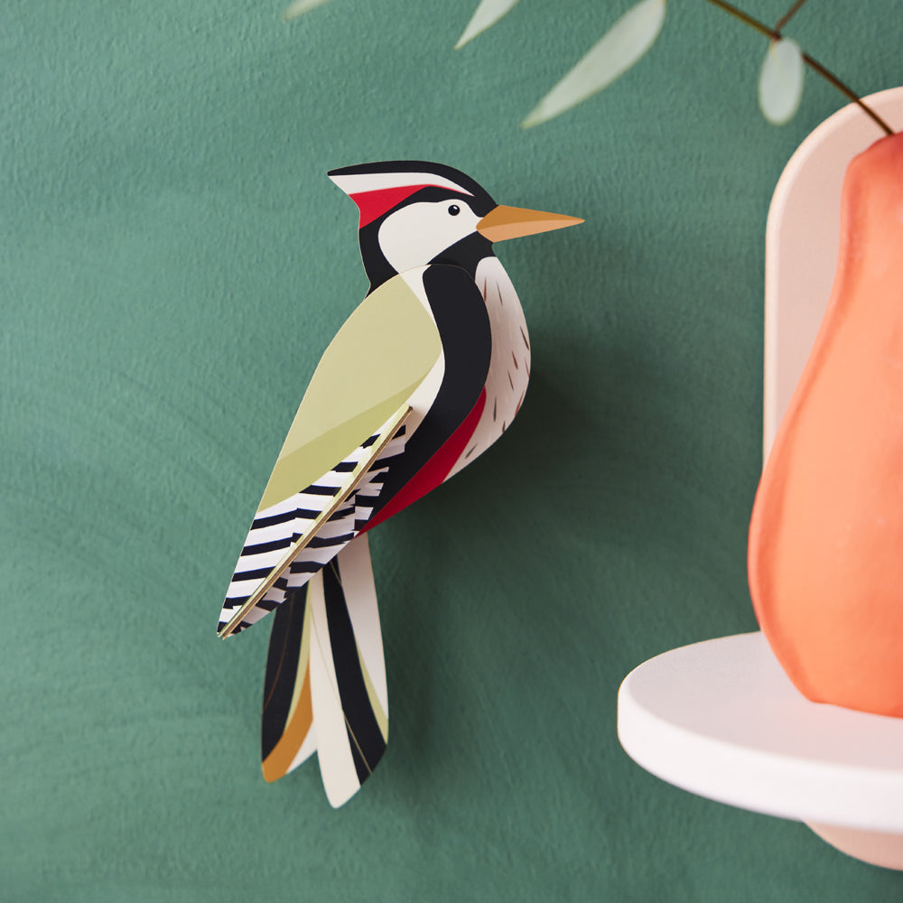 Studio Roof Woodpecker Wall Decoration - M