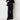 Sessùn 'Rim' Pinstripe Cupro Satin Wide-Leg Pants - Navy