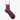 Maria La Rosa - Bordeaux One Ribbed Laminated Silk Socks