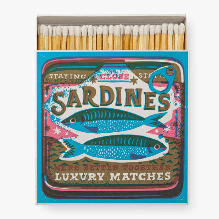 Archivist Gallery Safety Matches - Better Together Sardines